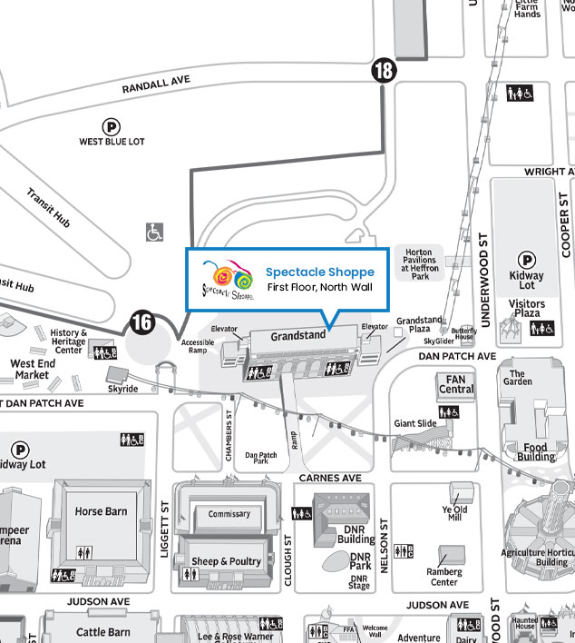 State Fair Map