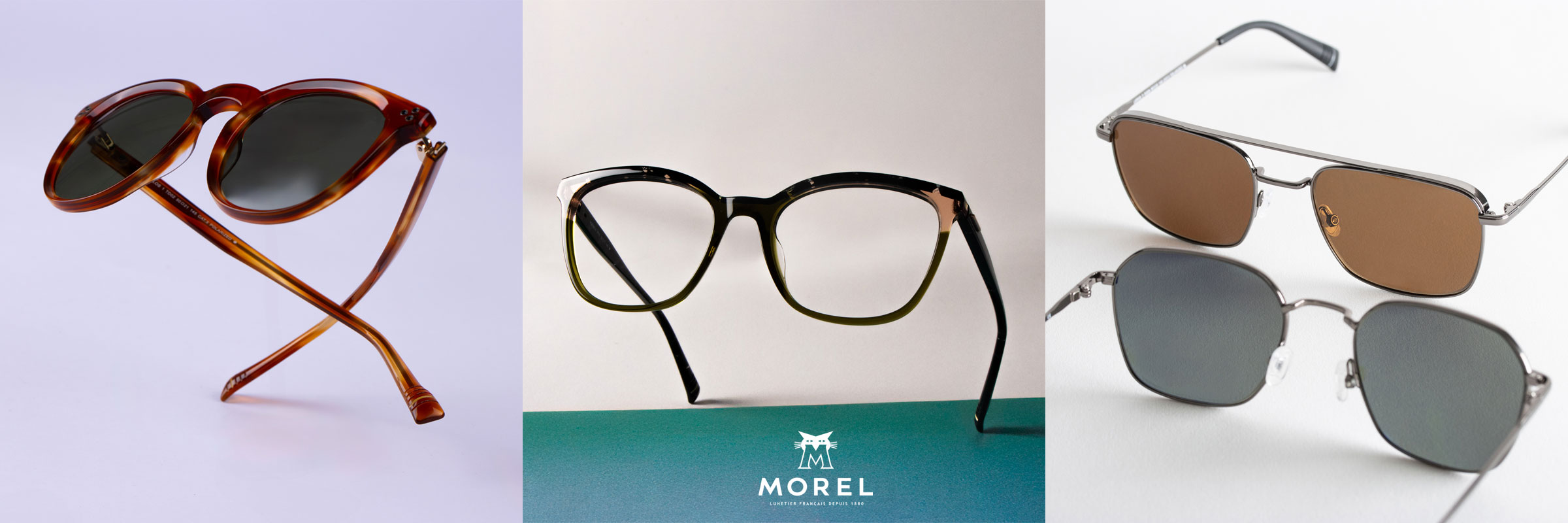 Morel optical frames and sunglasses